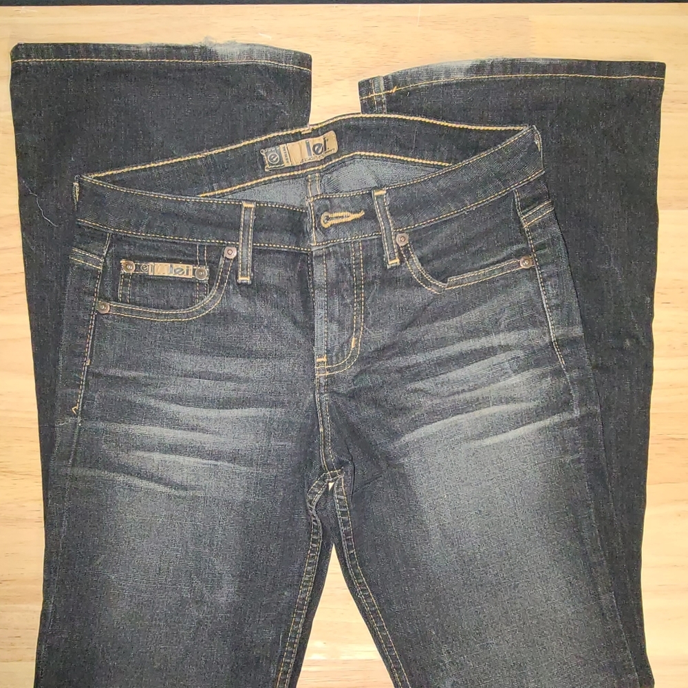 LEI Black Flare Jean